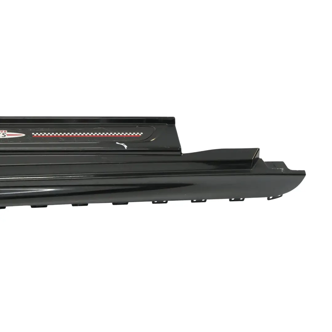 Gonna Laterale Destra JCW Coperchio della soglia Midnight Black A94 per Mini F56 F57 con numero di parte 7382182 Mini F56 F57 Gonna Laterale Destra JCW Coperchio della soglia Midnight Black A94 - SKU 7382182-MNB - Numero di parte 7382182