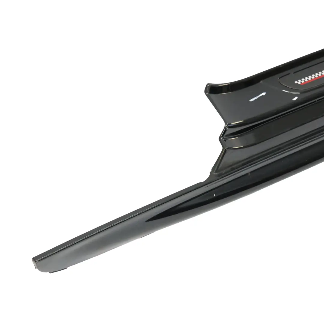Side Skirt Right O/S JCW Sill Cover Rocker Panel Midnight Black A94 to Mini F56 F57 with Part number 7382182 Mini F56 F57 Side Skirt Right O/S JCW Sill Cover Rocker Panel Midnight Black A94 - SKU 7382182-MNB - Part number 7382182