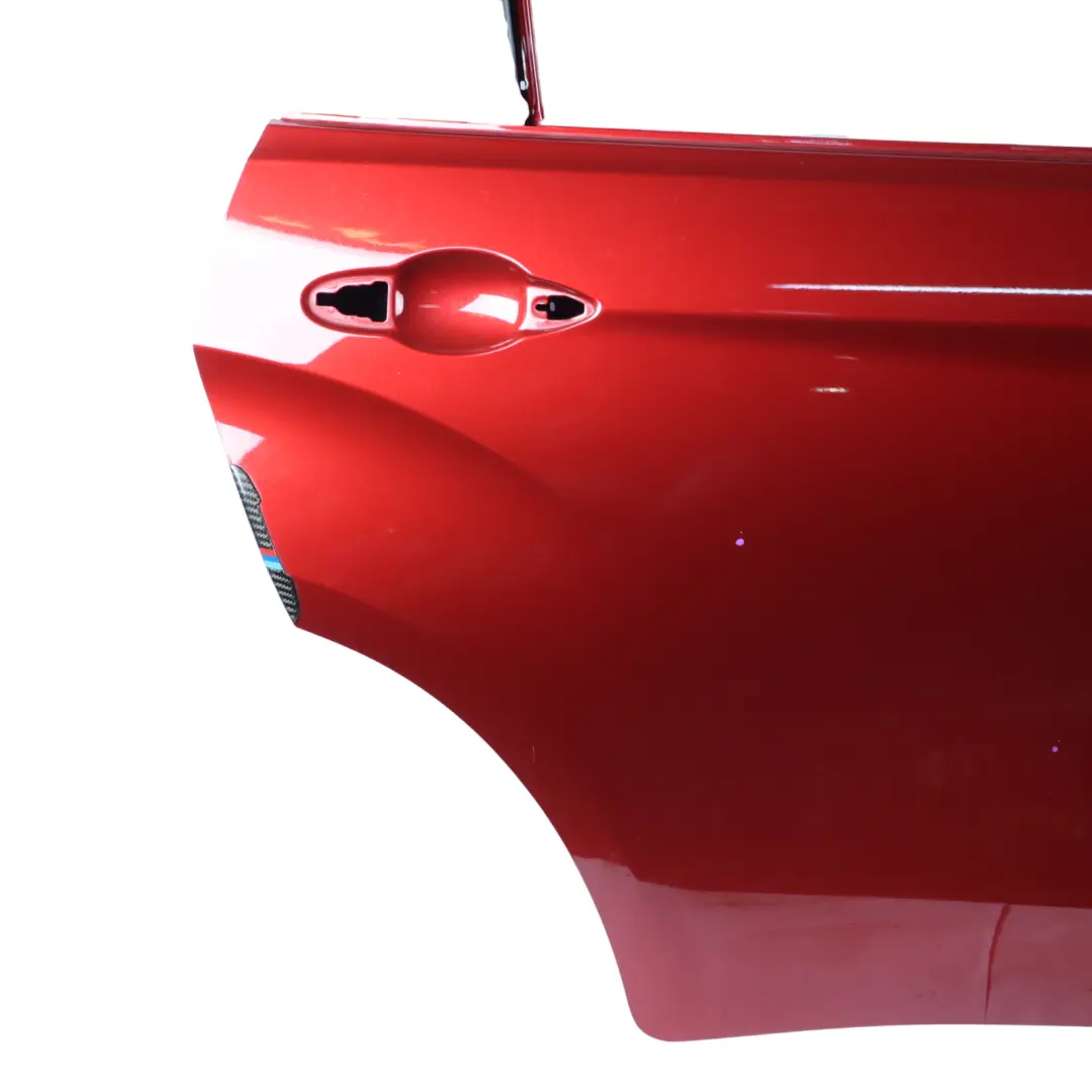 BMW X6 F16 Door Rear Right O/S Flamenco Red Brilliant Effect - C06 - SKU 7386744-FLR - Part number 7386744