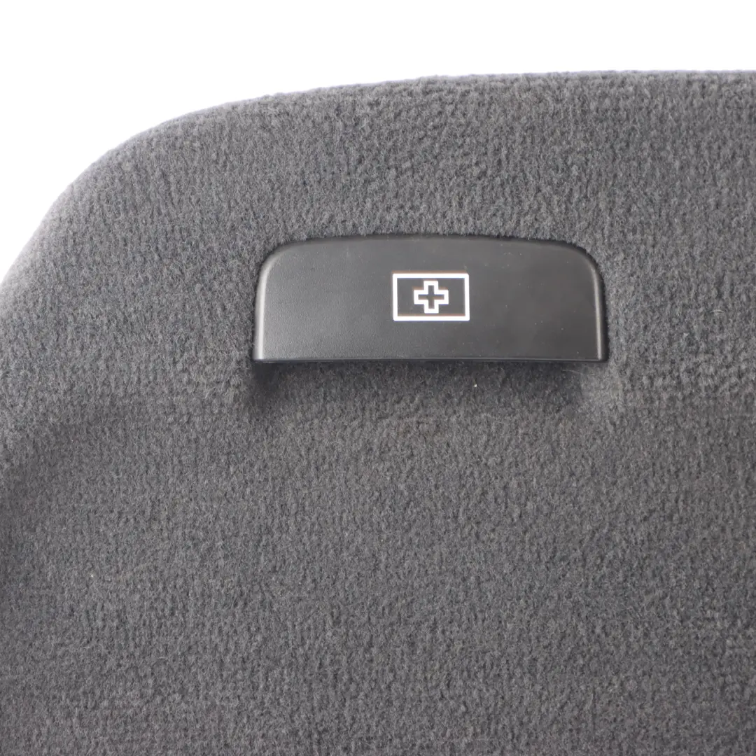 BMW X5 E53 Trunk Lid Flap Interior Side Panel Cover Left N/S Black - SKU 7389103 - Part number 7389103