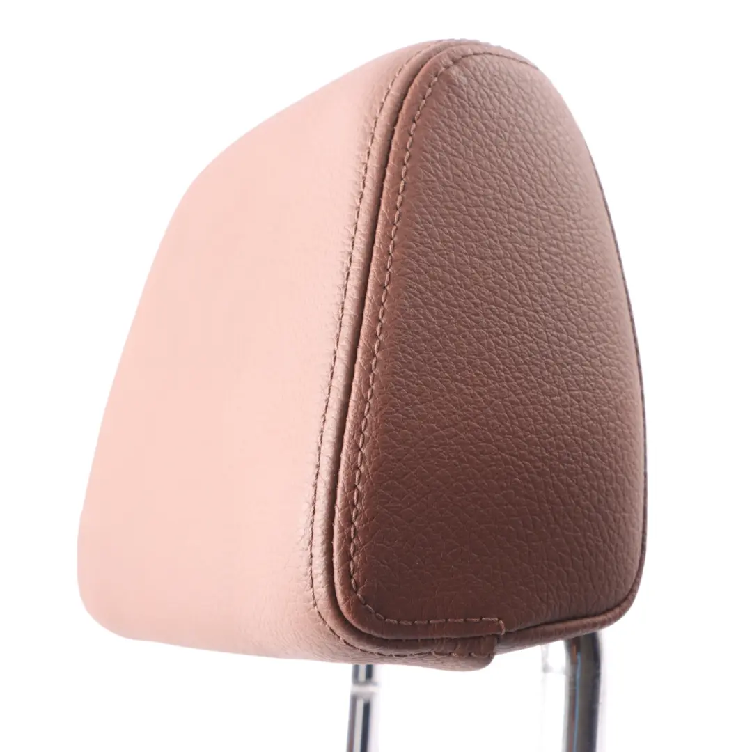 Left Right N/O/S Leather Headrest Dakota Brown to BMW F23 Rear Seat with Part number 7400897 BMW F23 Rear Seat Left Right N/O/S Leather Headrest Dakota Brown - SKU 7400897 - Part number 7400897