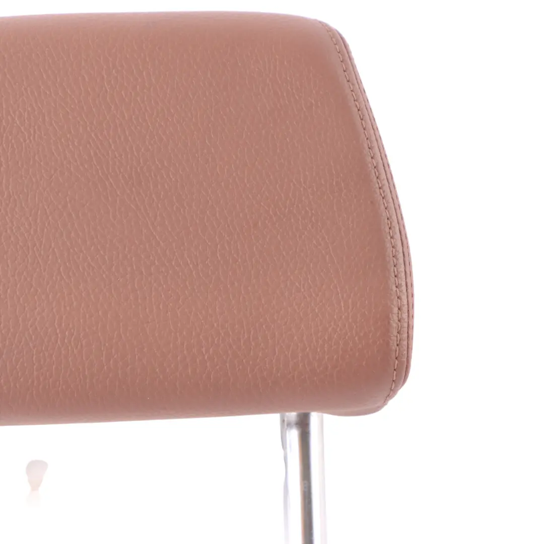 Left Right N/O/S Leather Headrest Dakota Brown to BMW F23 Rear Seat with Part number 7400897 BMW F23 Rear Seat Left Right N/O/S Leather Headrest Dakota Brown - SKU 7400897 - Part number 7400897