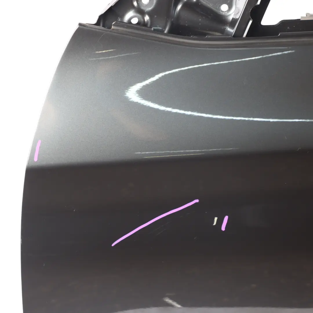 Door Front Left N/S Panelling Cover Mineralgrau Grey Metallic - B39 to BMW X1 F48 with Part number 7414369 BMW X1 F48 Door Front Left N/S Panelling Cover Mineralgrau Grey Metallic - B39 - SKU 7414369-MG - Part number 7414369