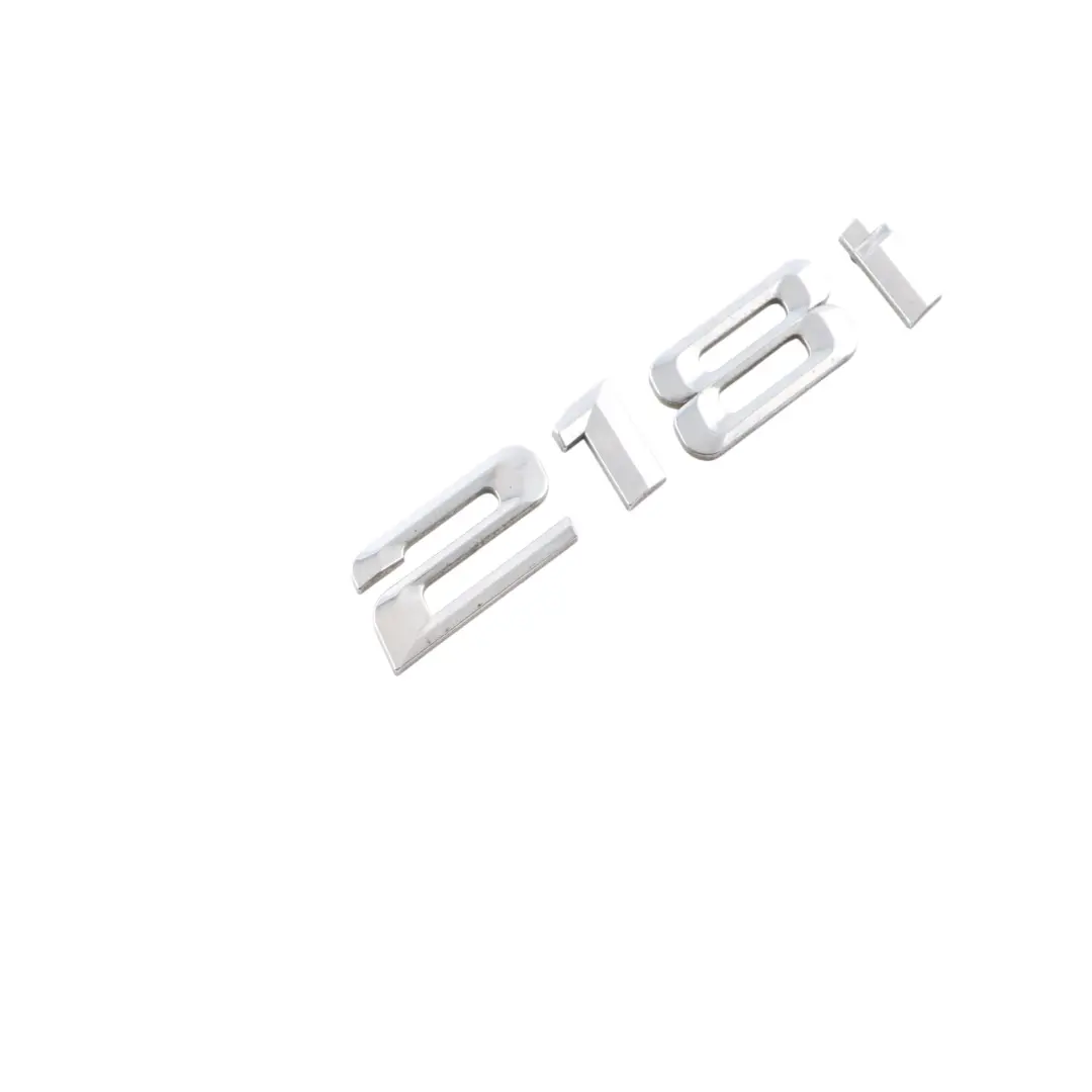 Boot Lid Adhered Emblem Lettering 218i to BMW F22 F23 Rear with Part number 7423375 BMW F22 F23 Rear Boot Lid Adhered Emblem Lettering 218i - SKU 7423375 - Part number 7423375