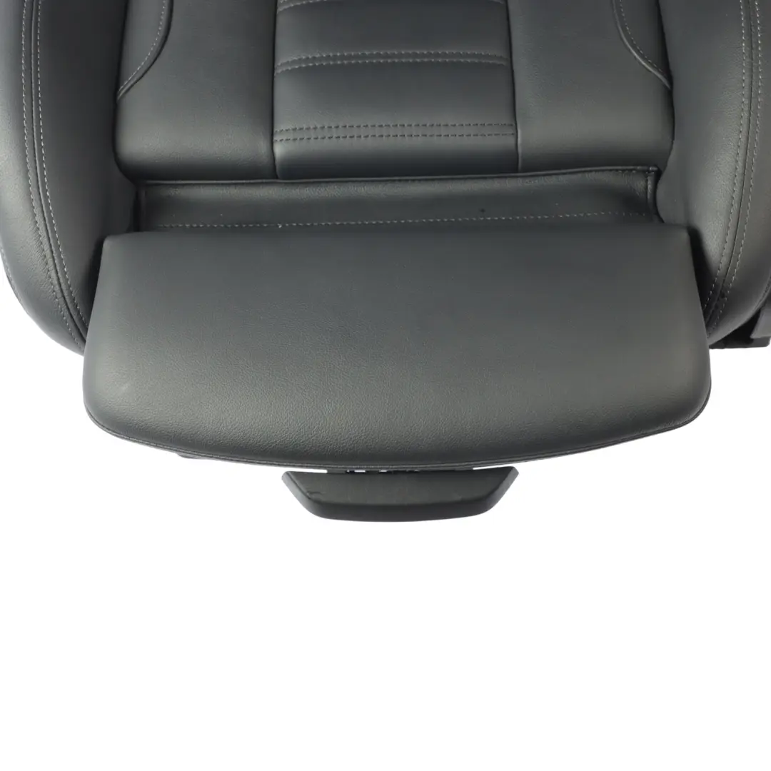 Front Seat BMW G20 G21 Sport Left N/S Leather Vernasca Black Gray Stitch - SKU 7472485-2 - Part number 7472485