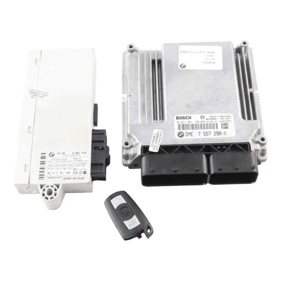 N46 129HP Engine Control ECU Kit DME Automatic to BMW E87 E90 E91 118i 318i with Part number 7557290 BMW E87 E90 E91 118i 318i N46 129HP Engine Control ECU Kit DME Automatic - SKU 7557290-3 - Part number 7557290