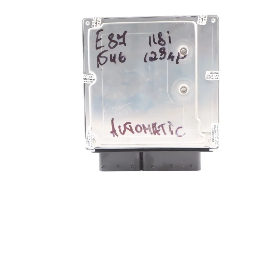 N46 129HP Engine Control ECU Kit DME Automatic to BMW E87 E90 E91 118i 318i with Part number 7557290 BMW E87 E90 E91 118i 318i N46 129HP Engine Control ECU Kit DME Automatic - SKU 7557290-3 - Part number 7557290