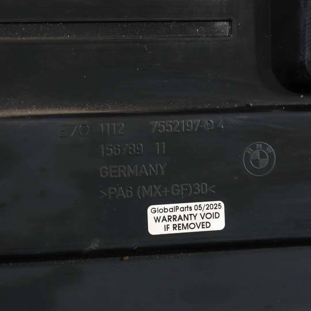 Top Cover BMW E60 LCI E81 E90 E91 E92 N52N Petrol Acoustic Cover 7555338 Engine - SKU 7575032-2 - Part number 7575032
