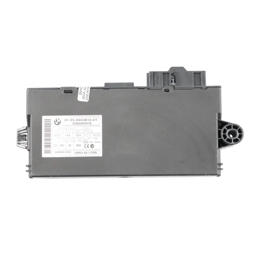 N52 218HP Komputer Silnika ECU DME Kit Automat do BMW E90 E91 E92 o numerze 7594483 BMW E90 E91 E92 N52 218HP Komputer Silnika ECU DME Kit Automat - SKU 7594483-3 - Numer Części 7594483