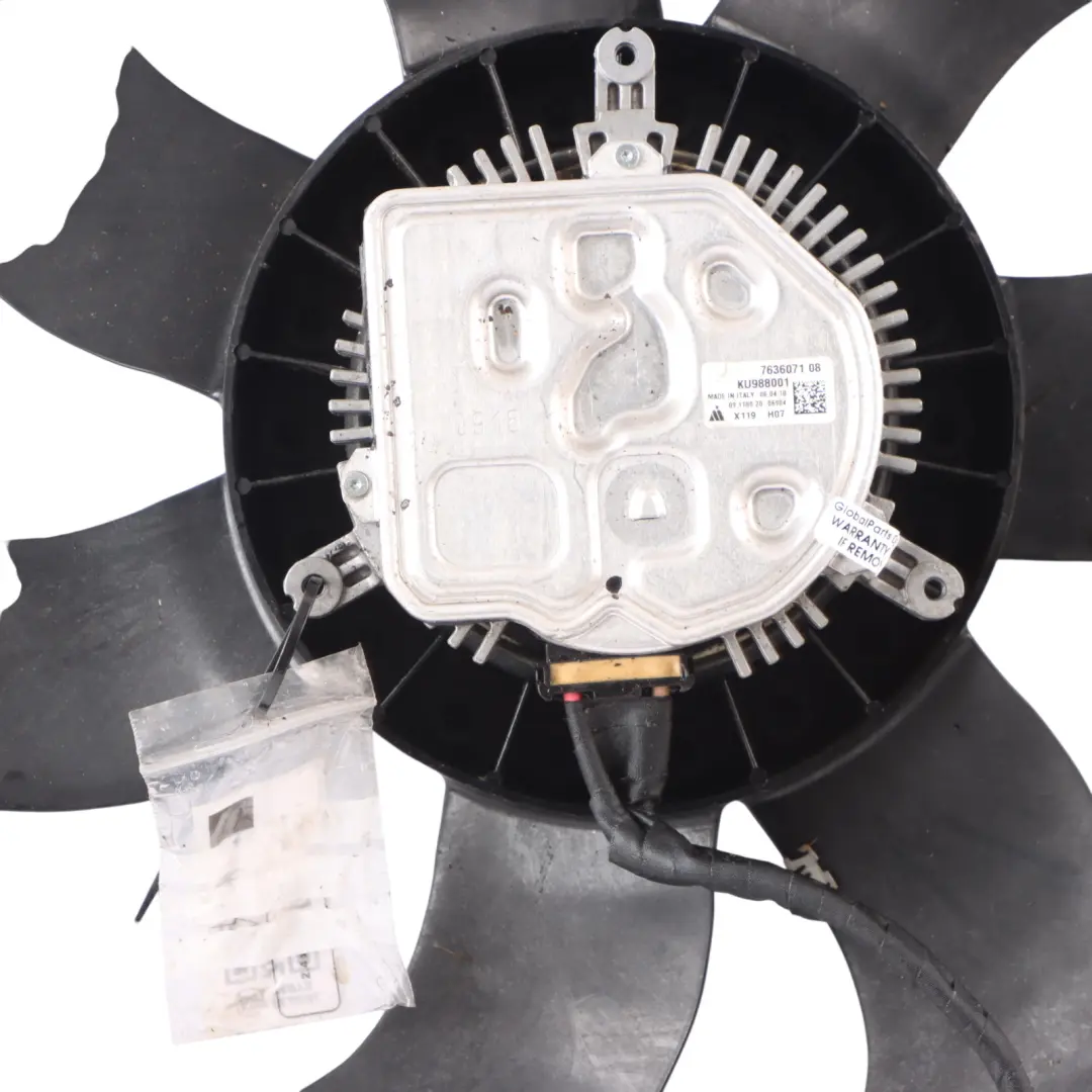Radiator Fan Motor BMW F40 F48 Mini F56 F60 Engine Cooling Unit 600W 8596241 to with Part number 7636071 Radiator Fan Motor BMW F40 F48 Mini F56 F60 Engine Cooling Unit 600W 8596241 - SKU 7636071-1 - Part number 7636071