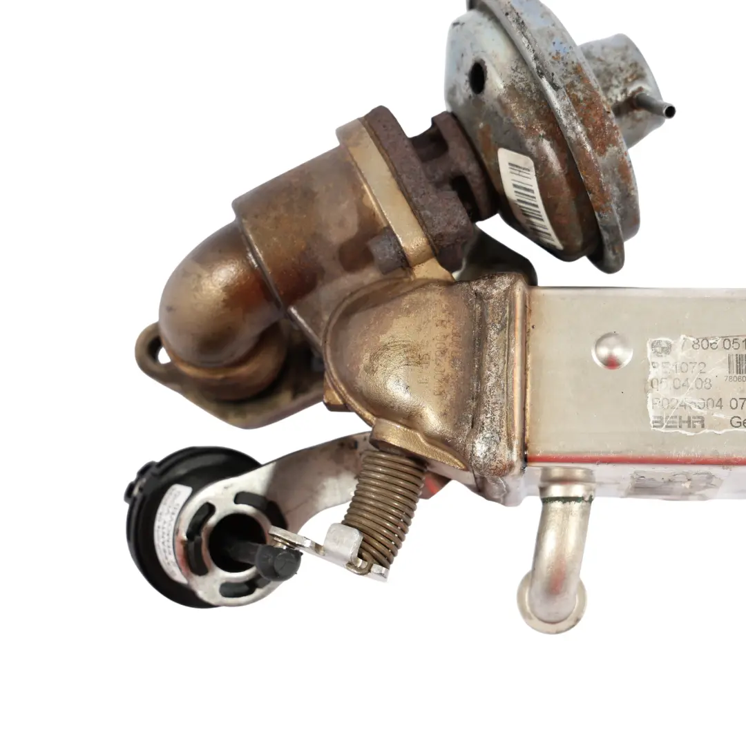BMW E81 E82 E87 LCI 123D N47S Collettore Di Scarico EGR Raffreddatore - SKU 7806051-2 - Numero di parte 7806051