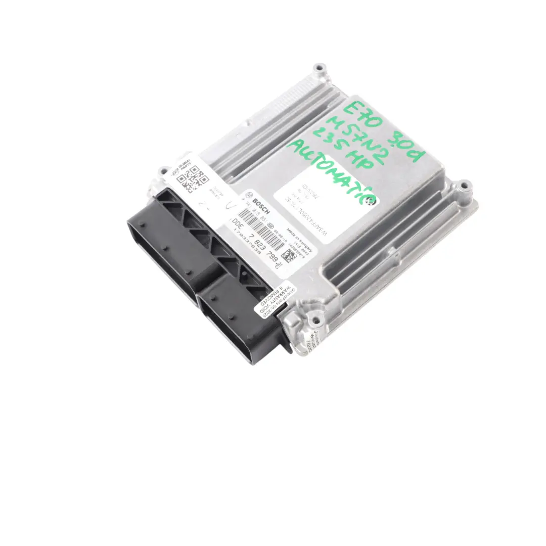 M57N2 235HP Engine Control Unit ECU DDE Automatic to BMW X5 E70 3.0d with Part number 8509035 BMW X5 E70 3.0d M57N2 235HP Engine Control Unit ECU DDE Automatic - SKU 7823799 - Part number 8509035