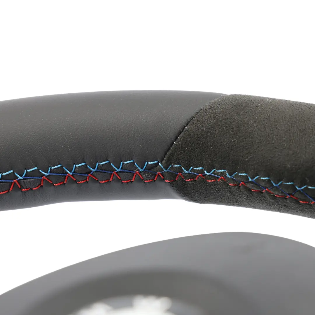 NUEVO Volante De Cuero M-Sport Grueso para BMW E81 E82 E87 E88 E90 E91 E92 E93 con número de pieza 7839114-9 BMW E81 E82 E87 E88 E90 E91 E92 E93 NUEVO Volante De Cuero M-Sport Grueso - SKU 7839114-9-SET - Número de pieza 7839114-9