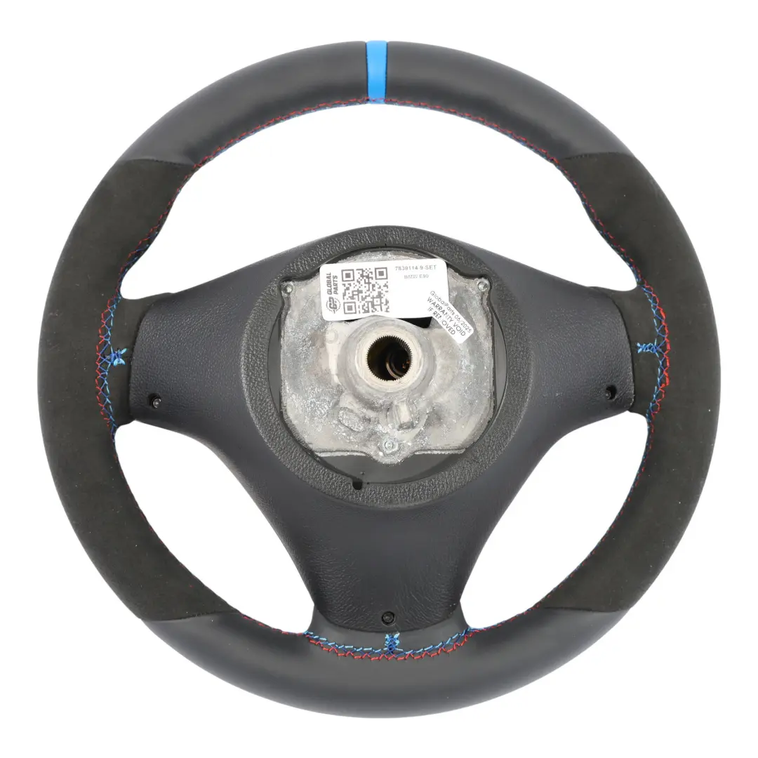 NEU Leder M-Sport Dickes Lenkrad für BMW E81 E82 E87 E88 E90 E91 E92 E93 mit Teilenummer 7839114-9 BMW E81 E82 E87 E88 E90 E91 E92 E93 NEU Leder M-Sport Dickes Lenkrad - SKU 7839114-9-SET - Teilenummer 7839114-9