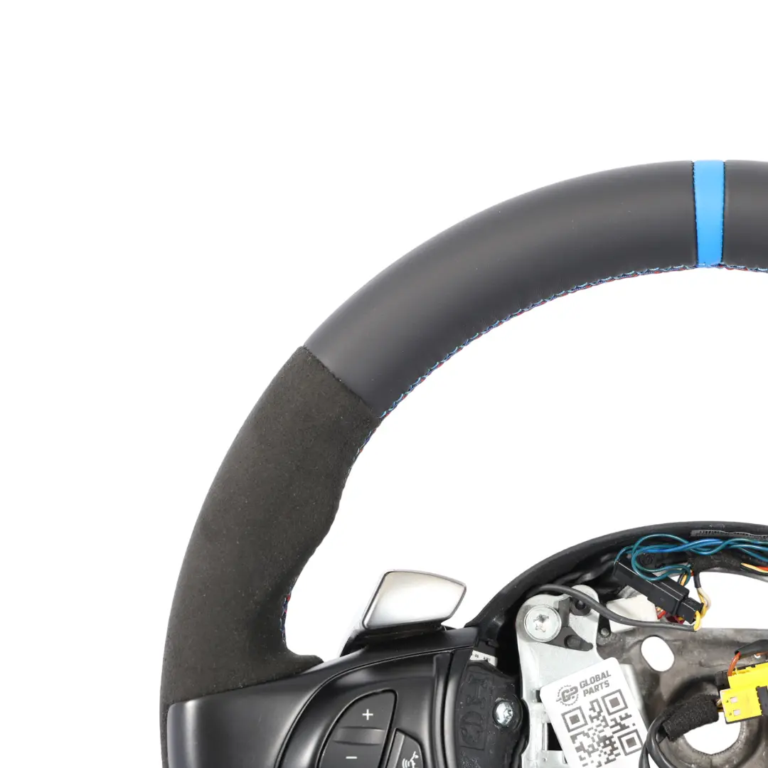 Kierownica NOWA Czarna Skóra Alcantara M Sport Łopatki do BMW Z4 E85 E86 o numerze 7841386 BMW Z4 E85 E86 Kierownica NOWA Czarna Skóra Alcantara M Sport Łopatki - SKU 7841386-1 - Numer Części 7841386