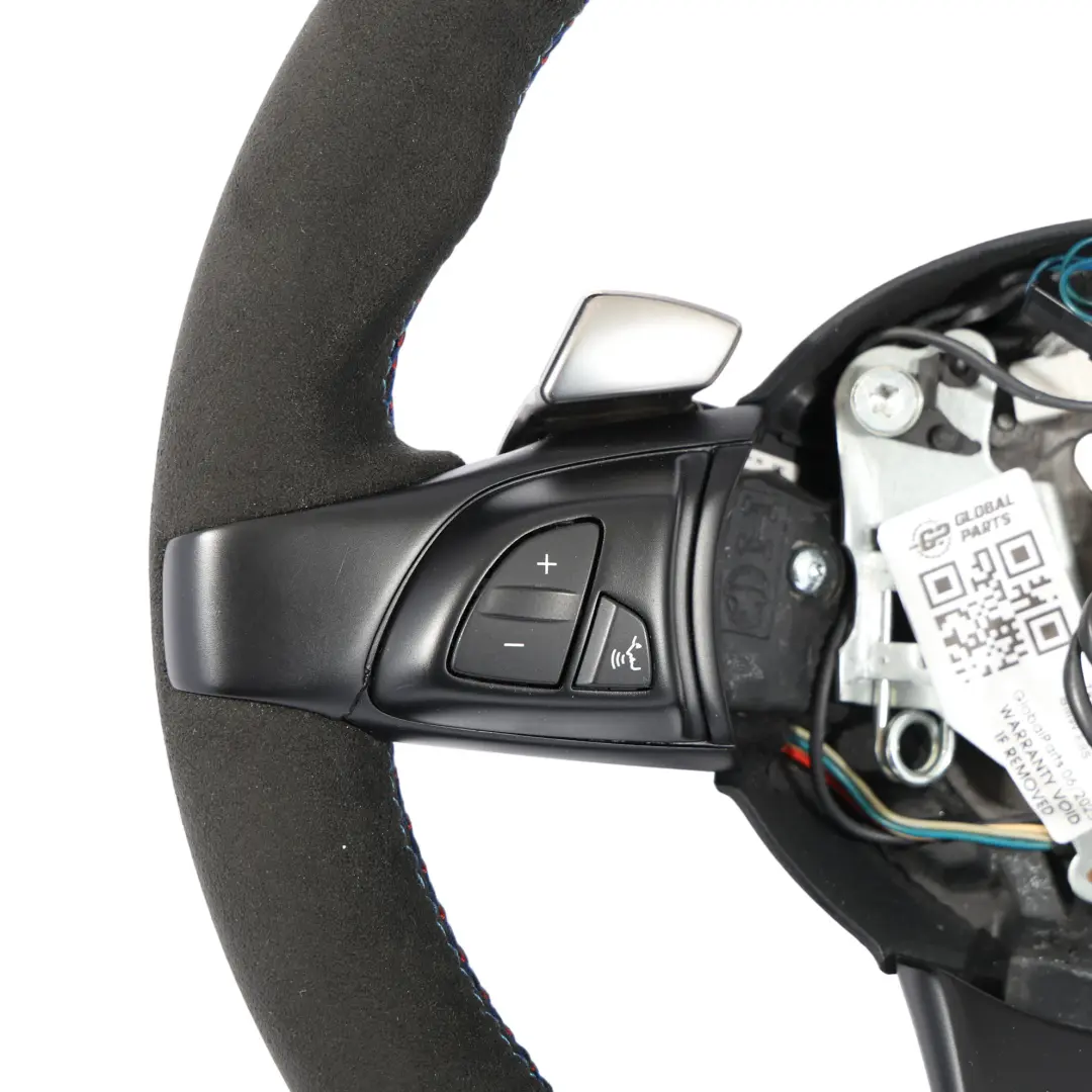 BMW Z4 E85 E86 Steering Wheel NEW Black Leather Alcantara M Sport Paddle Shift - SKU 7841386-1 - Part number 7841386