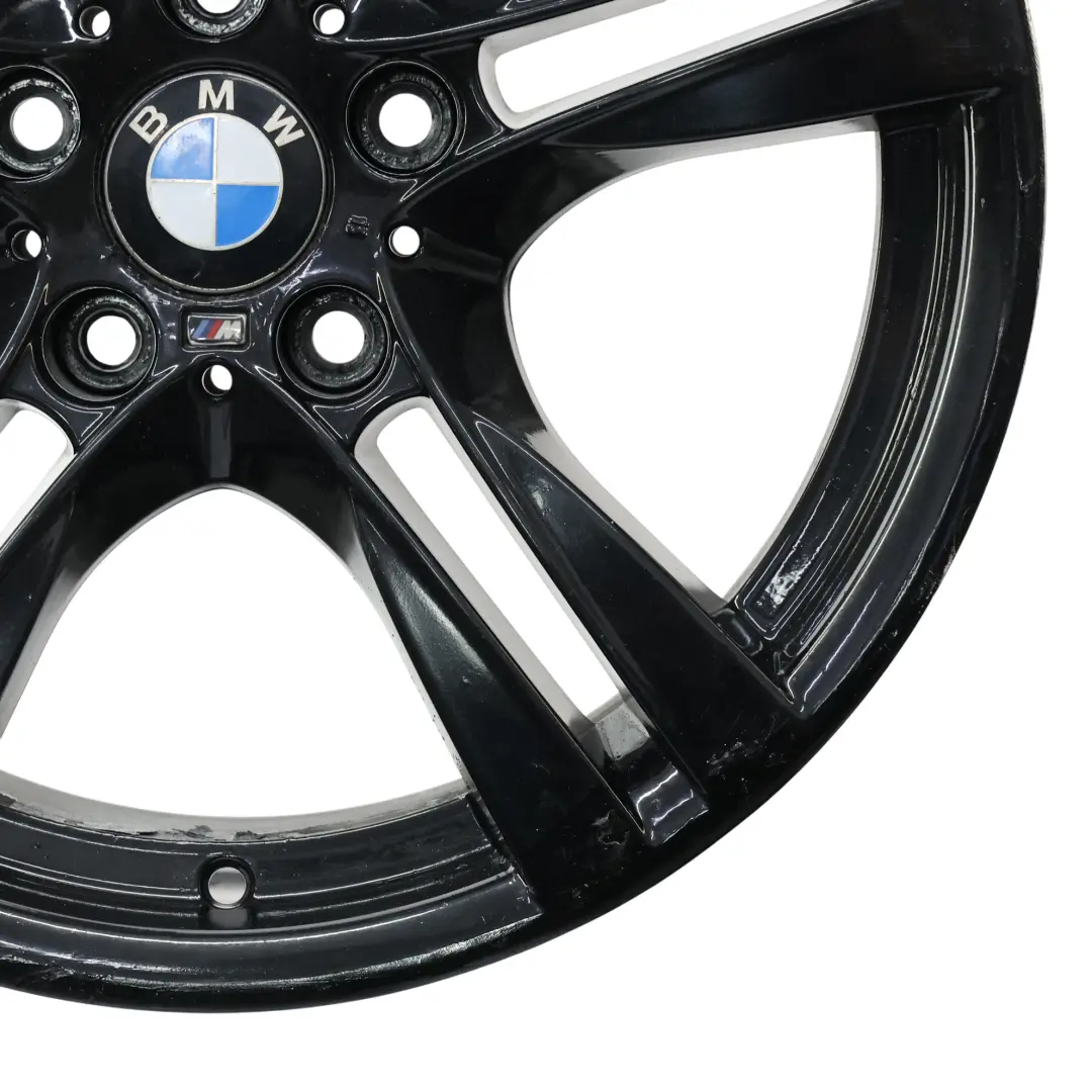 Alloy Rim 18" 8J ET:30 M Double Spoke 355 to BMW X1 E84 Black Wheel with Part number 7842636 BMW X1 E84 Black Wheel Alloy Rim 18" 8J ET:30 M Double Spoke 355 - SKU 7842636-6 - Part number 7842636