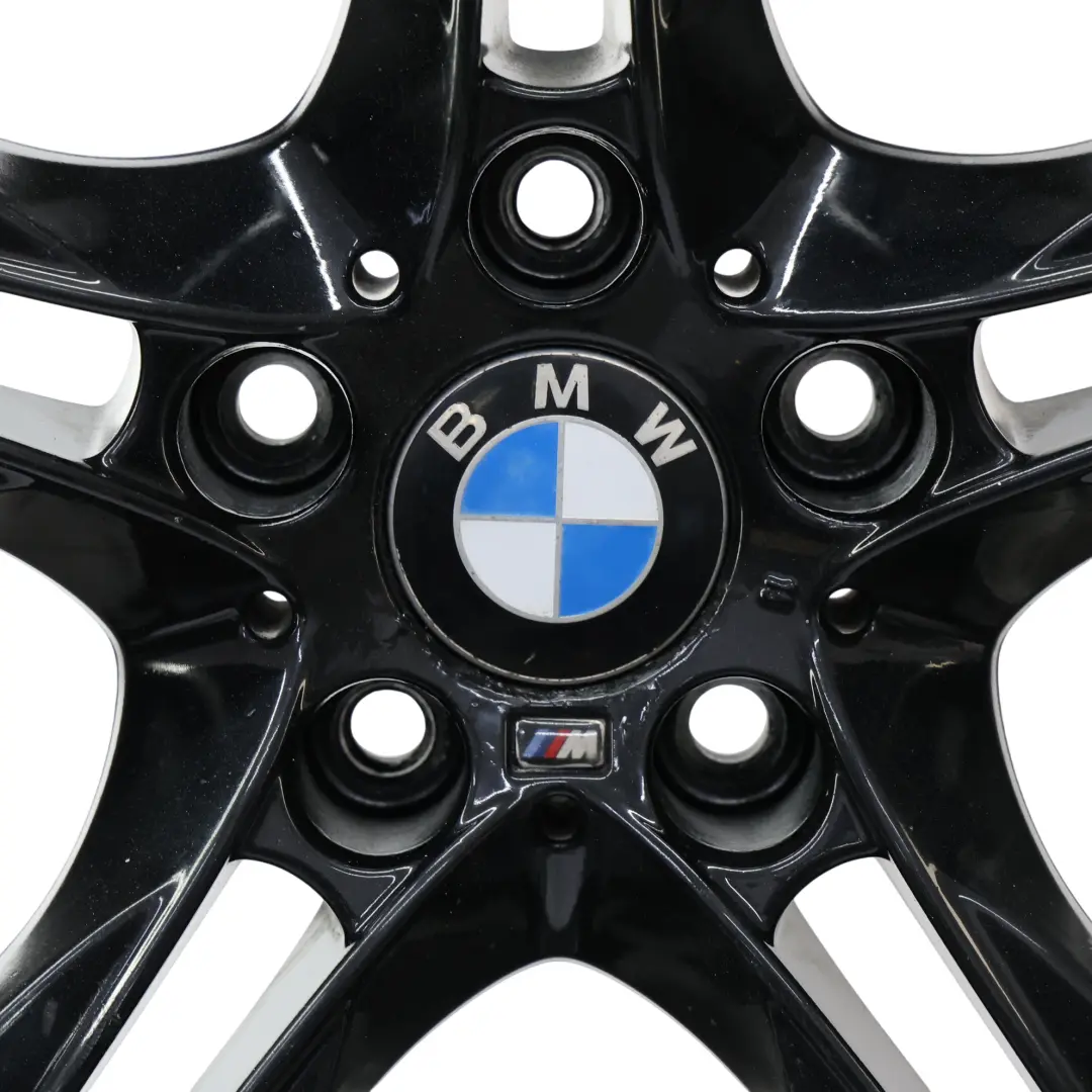Alloy Rim 18" 8J ET:30 M Double Spoke 355 to BMW X1 E84 Black Wheel with Part number 7842636 BMW X1 E84 Black Wheel Alloy Rim 18" 8J ET:30 M Double Spoke 355 - SKU 7842636-6 - Part number 7842636