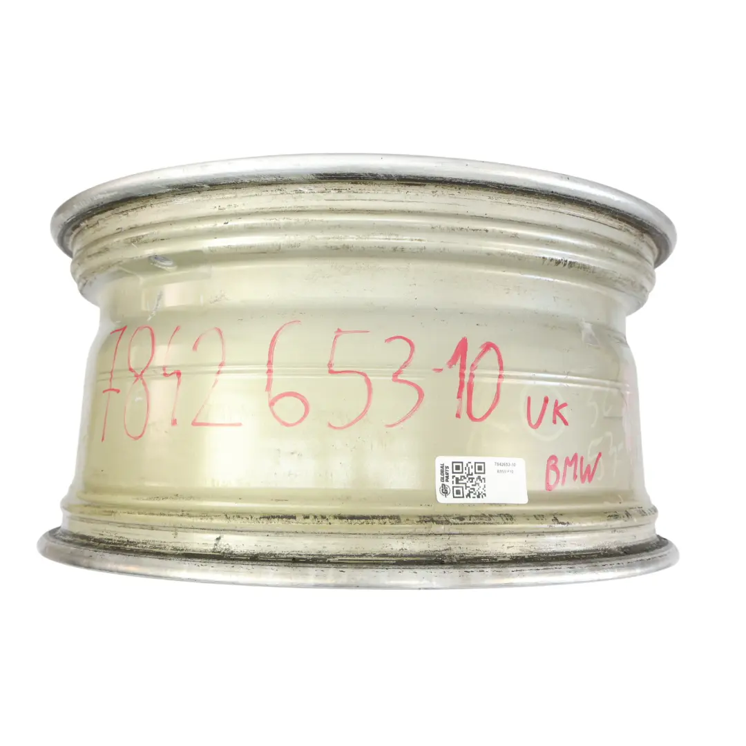 Alloy Rim M Double Spoke 351 9J 19" ET:44 to BMW F10 F12 Silver Rear Wheel with Part number 7842653 BMW F10 F12 Silver Rear Wheel Alloy Rim M Double Spoke 351 9J 19" ET:44 - SKU 7842653-10 - Part number 7842653