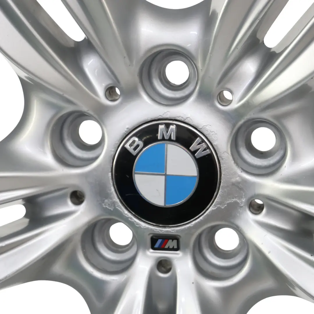 Alloy Rim M Double Spoke 351 9J 19" ET:44 to BMW F10 F12 Silver Rear Wheel with Part number 7842653 BMW F10 F12 Silver Rear Wheel Alloy Rim M Double Spoke 351 9J 19" ET:44 - SKU 7842653-10 - Part number 7842653