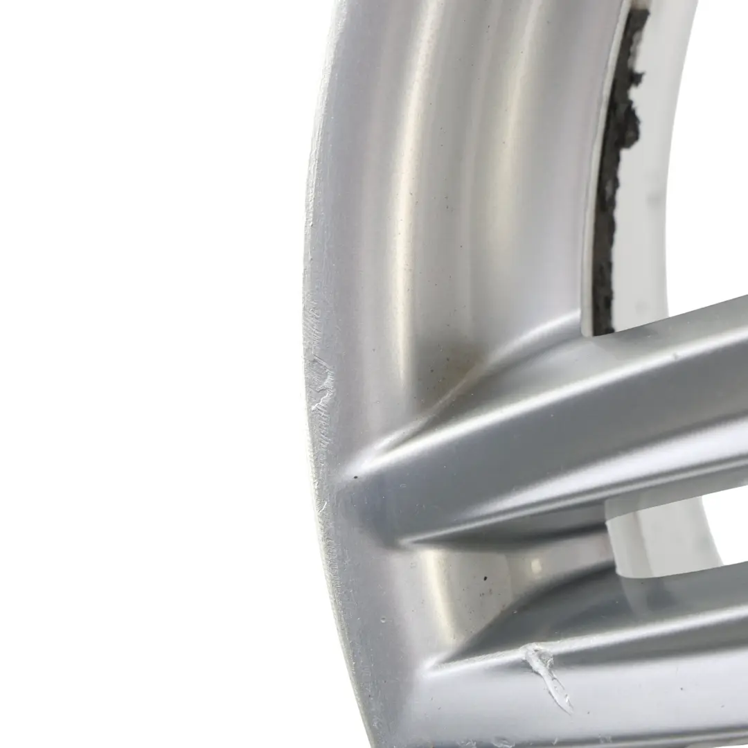 BMW F10 F12 Silver Rear Wheel Alloy Rim M Double Spoke 351 9J 19" ET:44 - SKU 7842653-10 - Part number 7842653