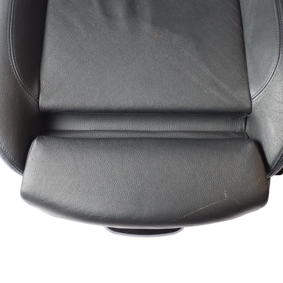 Front Seat BMW E90 E91 LCI Left N/S M Sport Black Leather Dakota Blue Stitching to with Part number 7843515 Front Seat BMW E90 E91 LCI Left N/S M Sport Black Leather Dakota Blue Stitching - SKU 7843515-1 - Part number 7843515
