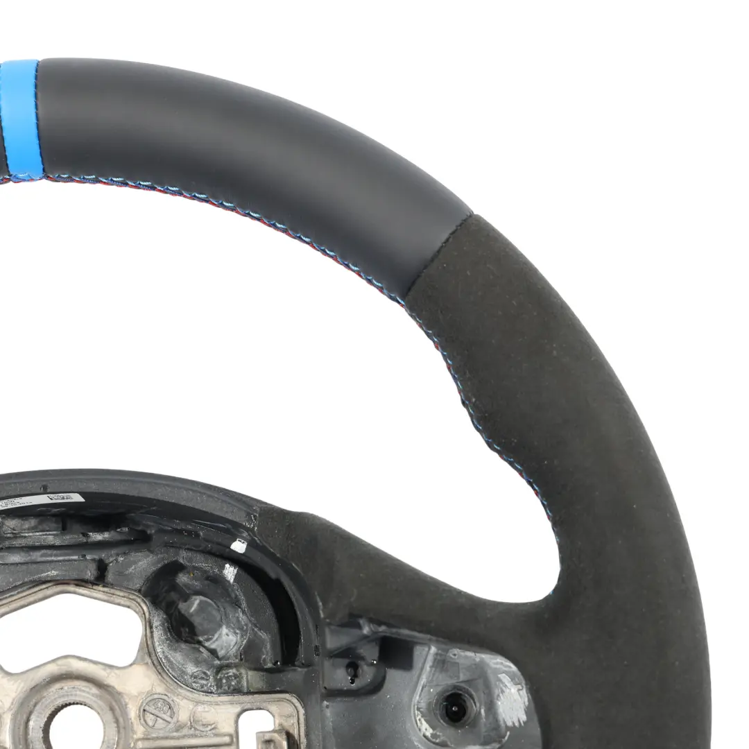 BMW F20 F21 F30 F31 F32 NEW Black Leather Alcantara M-Sport Steering Wheel Thick - SKU 7845877-1 - Part number 7845877