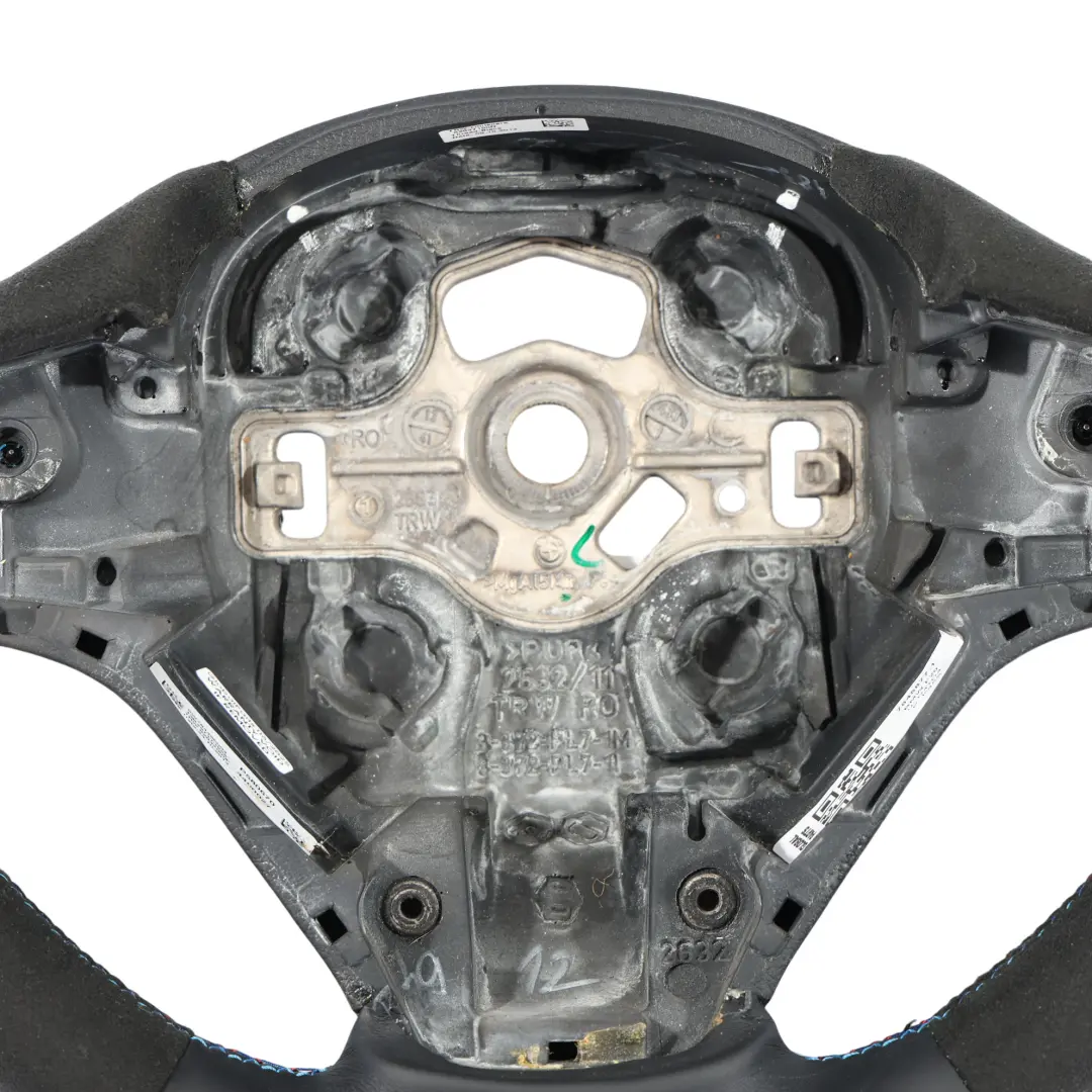BMW F20 F21 F30 F31 F32 NEW Black Leather Alcantara M-Sport Steering Wheel Thick - SKU 7845877-1 - Part number 7845877