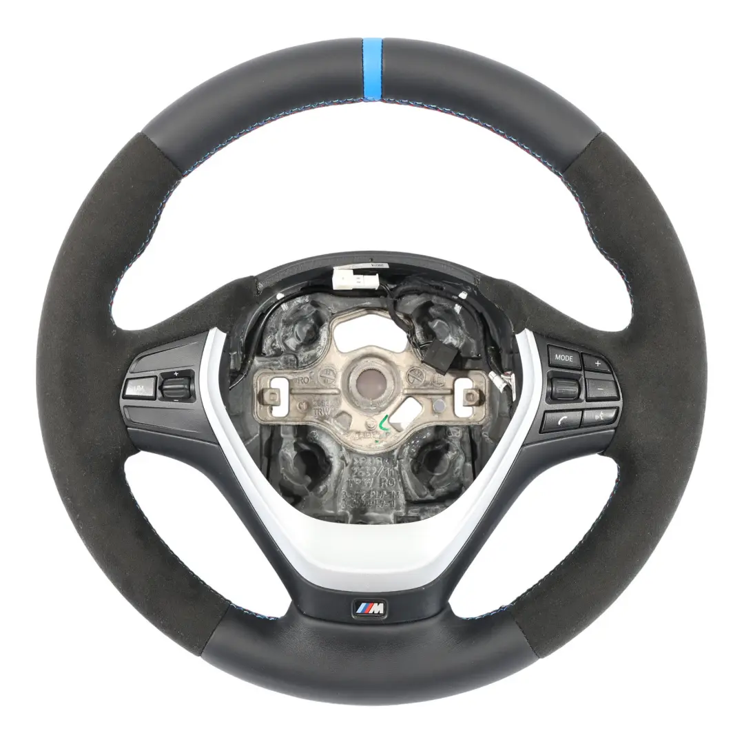 Steering Wheel NEW Black Leather Alcantara M Sport Thick to BMW F20 F21 F30 F32 with Part number 7845877 BMW F20 F21 F30 F32 Steering Wheel NEW Black Leather Alcantara M Sport Thick - SKU 7845877-5 - Part number 7845877