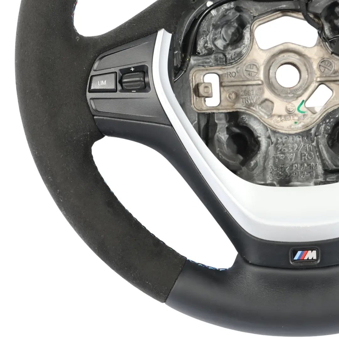 BMW F20 F21 F30 F32 Volante NUOVO Nero Pelle Alcantara M Sport Spessore - SKU 7845877-5 - Numero di parte 7845877