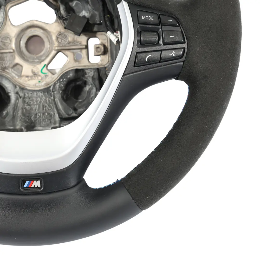 Lenkrad NEU Schwarz Leder Alcantara M Sport Thick für BMW F20 F21 F30 F32 mit Teilenummer 7845877 BMW F20 F21 F30 F32 Lenkrad NEU Schwarz Leder Alcantara M Sport Thick - SKU 7845877-5 - Teilenummer 7845877