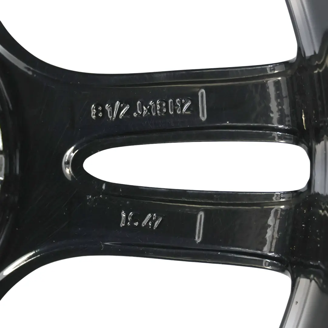 BMW F30 F31 Rear Black Wheel Alloy Rim 18" 8,5J ET:47 M Styling 400 - SKU 7845881-3 - Part number 7845881