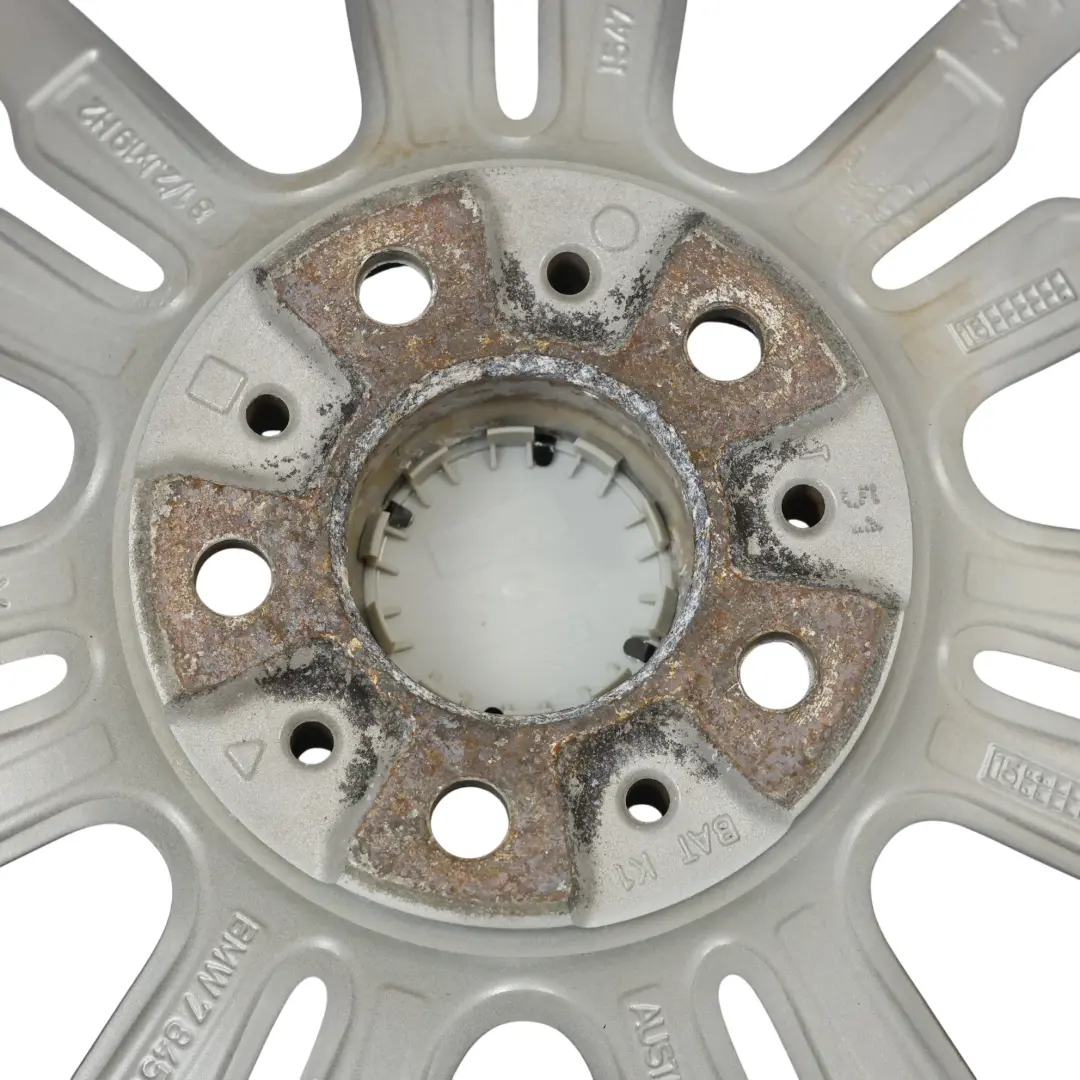 Alloy Wheel Rim 19" ET:47 8,5J M Star Spoke to BMW F30 F31 Rear Silver with Part number 7845883 BMW F30 F31 Rear Silver Alloy Wheel Rim 19" ET:47 8,5J M Star Spoke - SKU 7845883-17 - Part number 7845883