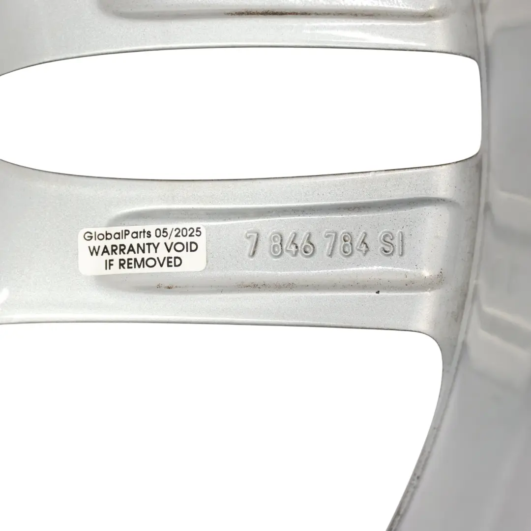 Alloy Wheel Rim 18" 7,5J ET:45 M Double Spoke 461 to BMW F20 F21 Black with Part number 7846784 BMW F20 F21 Black Alloy Wheel Rim 18" 7,5J ET:45 M Double Spoke 461 - SKU 7846784-6 - Part number 7846784