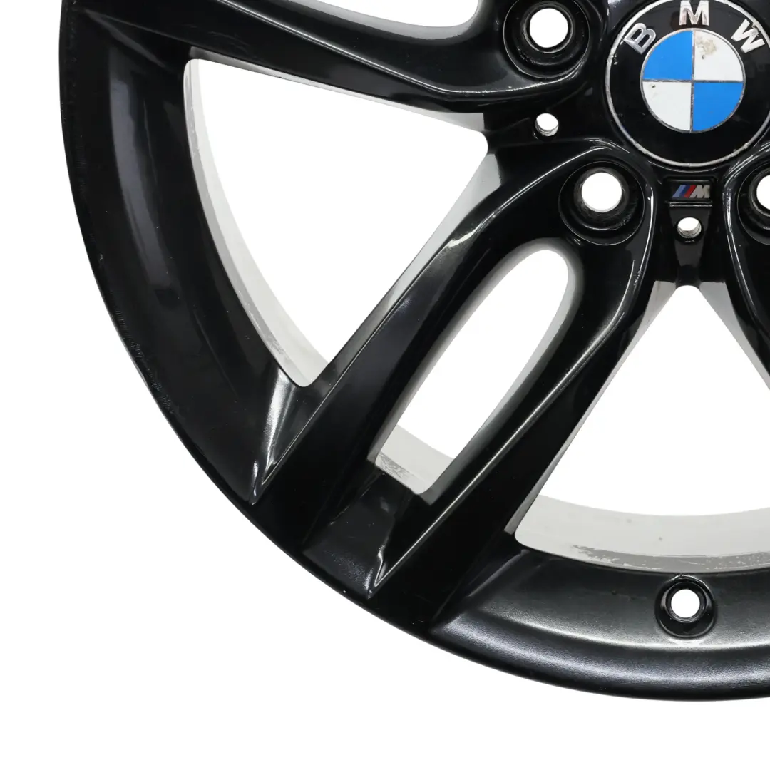 Alloy Wheel Rim 18" 7,5J ET:45 M Double Spoke 461 to BMW F20 F21 Black with Part number 7846784 BMW F20 F21 Black Alloy Wheel Rim 18" 7,5J ET:45 M Double Spoke 461 - SKU 7846784-6 - Part number 7846784