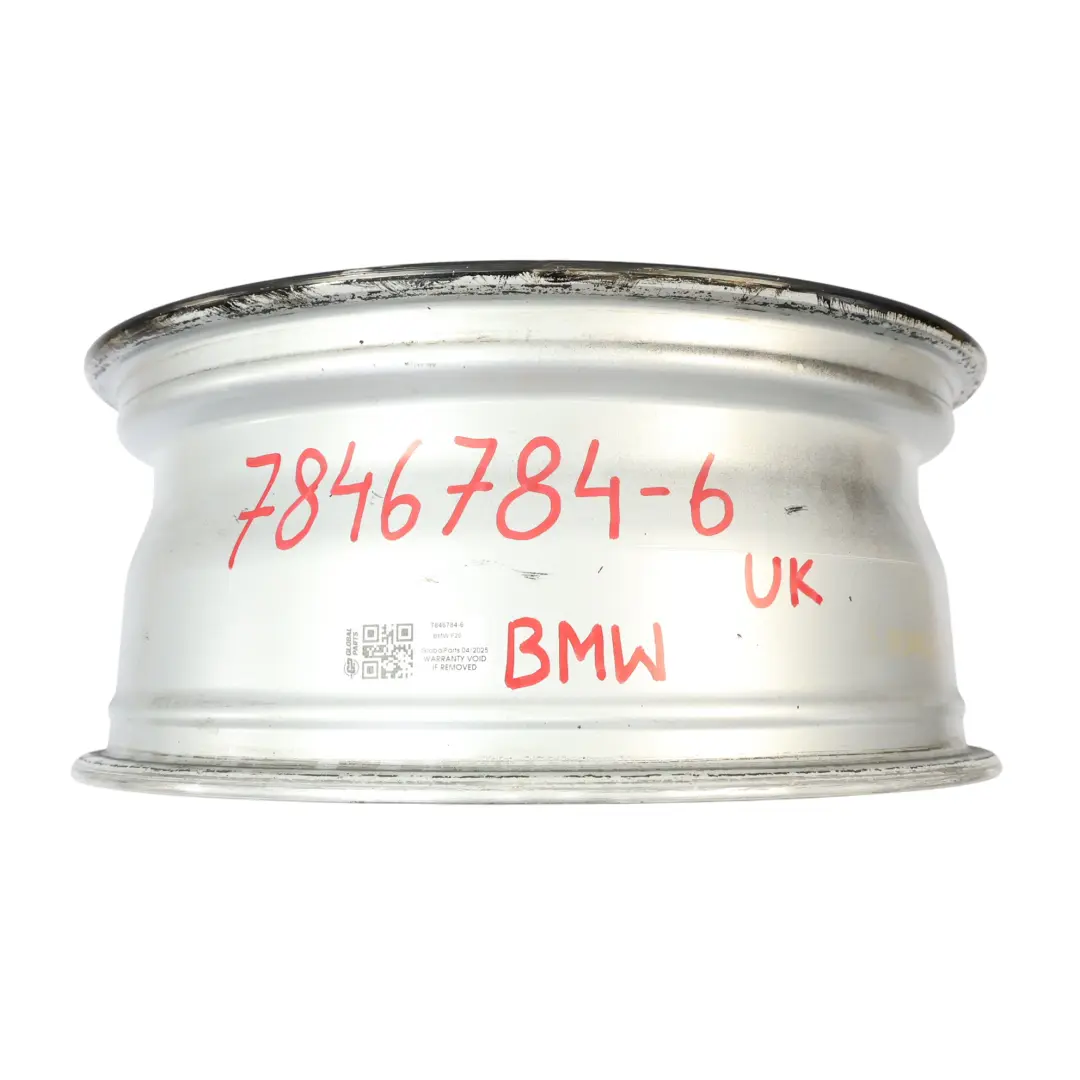 Alloy Wheel Rim 18" 7,5J ET:45 M Double Spoke 461 to BMW F20 F21 Black with Part number 7846784 BMW F20 F21 Black Alloy Wheel Rim 18" 7,5J ET:45 M Double Spoke 461 - SKU 7846784-6 - Part number 7846784