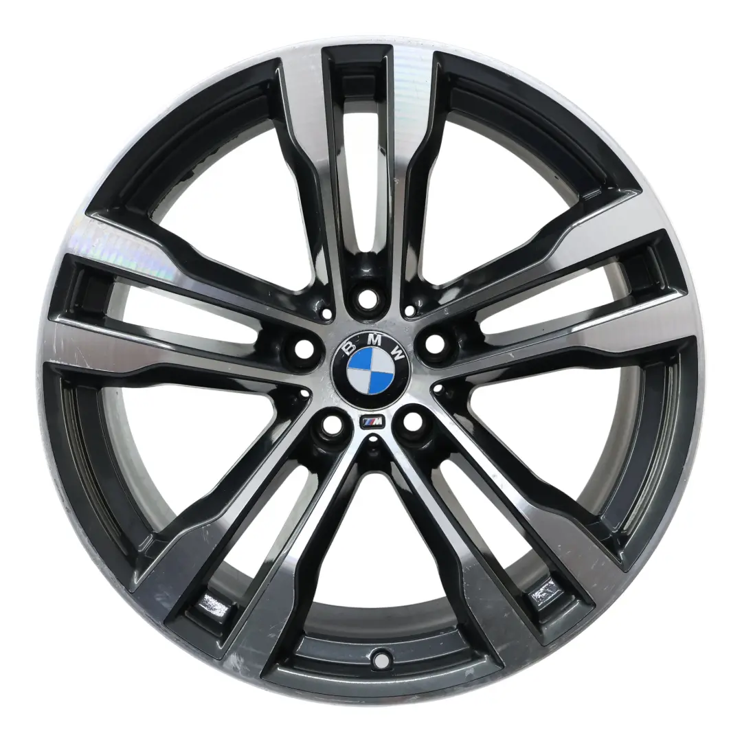 Rim BMW X5 F15 X6 F16 Rear Alloy 20" 11J ET:37 M Styling 468 to Wheel with Part number 7846789 Wheel Rim BMW X5 F15 X6 F16 Rear Alloy 20" 11J ET:37 M Styling 468 - SKU 7846789-3 - Part number 7846789