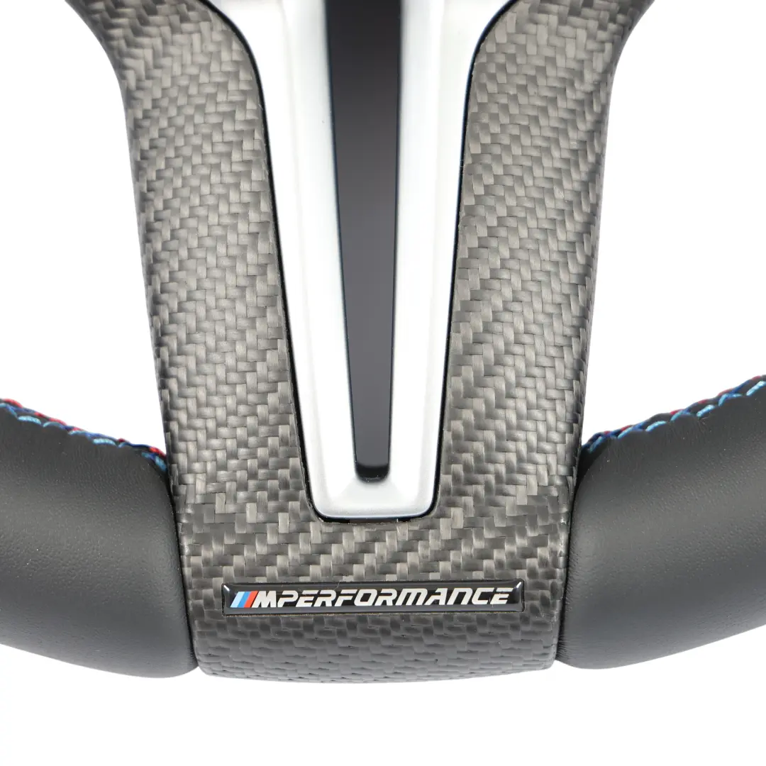 Volante BMW F80 M3 F82 F83 M4 F87 M2 NUOVO NERO Pelle M Performance Riscaldato - SKU 7847607-3 - Numero di parte 7847607