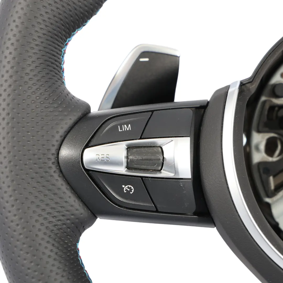 BMW F20 LCI F30 F32 Calentado M Sport NUEVO Volante cuero negro Palanca Cambio - SKU 7850404-1 - Número de pieza 7850404