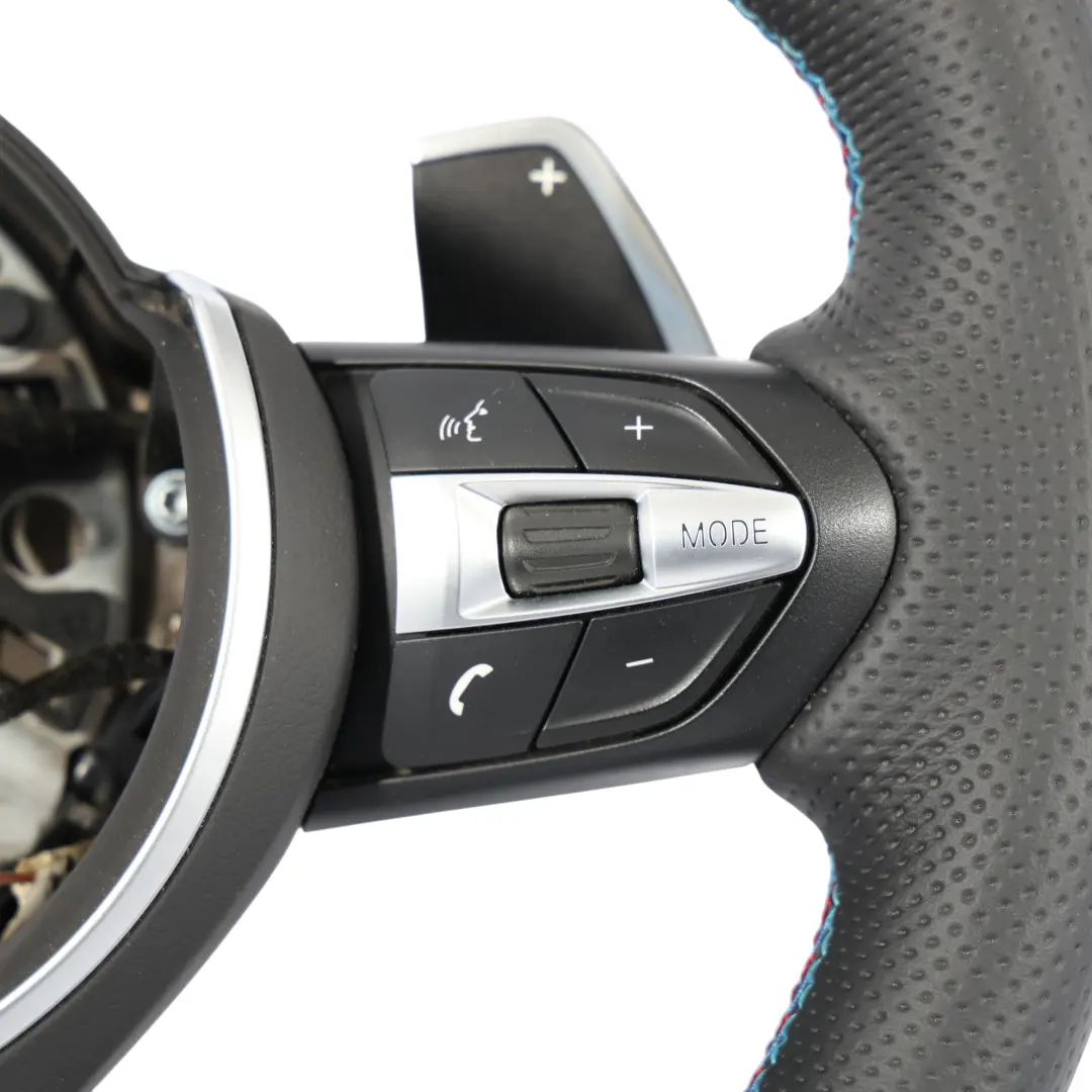 Steering Wheel BMW F20 LCI F30 F32 Heated M Sport NEW Black Leather Paddle Shift to with Part number 7850404 Steering Wheel BMW F20 LCI F30 F32 Heated M Sport NEW Black Leather Paddle Shift - SKU 7850404-1 - Part number 7850404