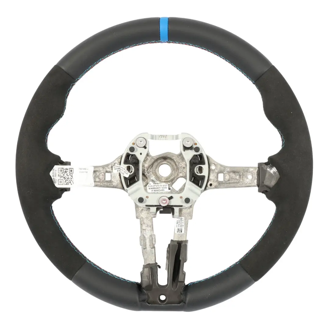 NUEVO Volante M Sport De Cuero Negro Alcantara para BMW X3 F25 X5 F15 con número de pieza 7851498 BMW X3 F25 X5 F15 NUEVO Volante M Sport De Cuero Negro Alcantara - SKU 7851498-4 - Número de pieza 7851498