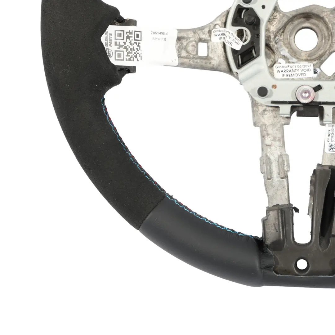 Kierownica M Sport NOWA Czarna Skóra Alcantara do BMW X3 F25 X5 F15 o numerze 7851498 BMW X3 F25 X5 F15 Kierownica M Sport NOWA Czarna Skóra Alcantara - SKU 7851498-4 - Numer Części 7851498