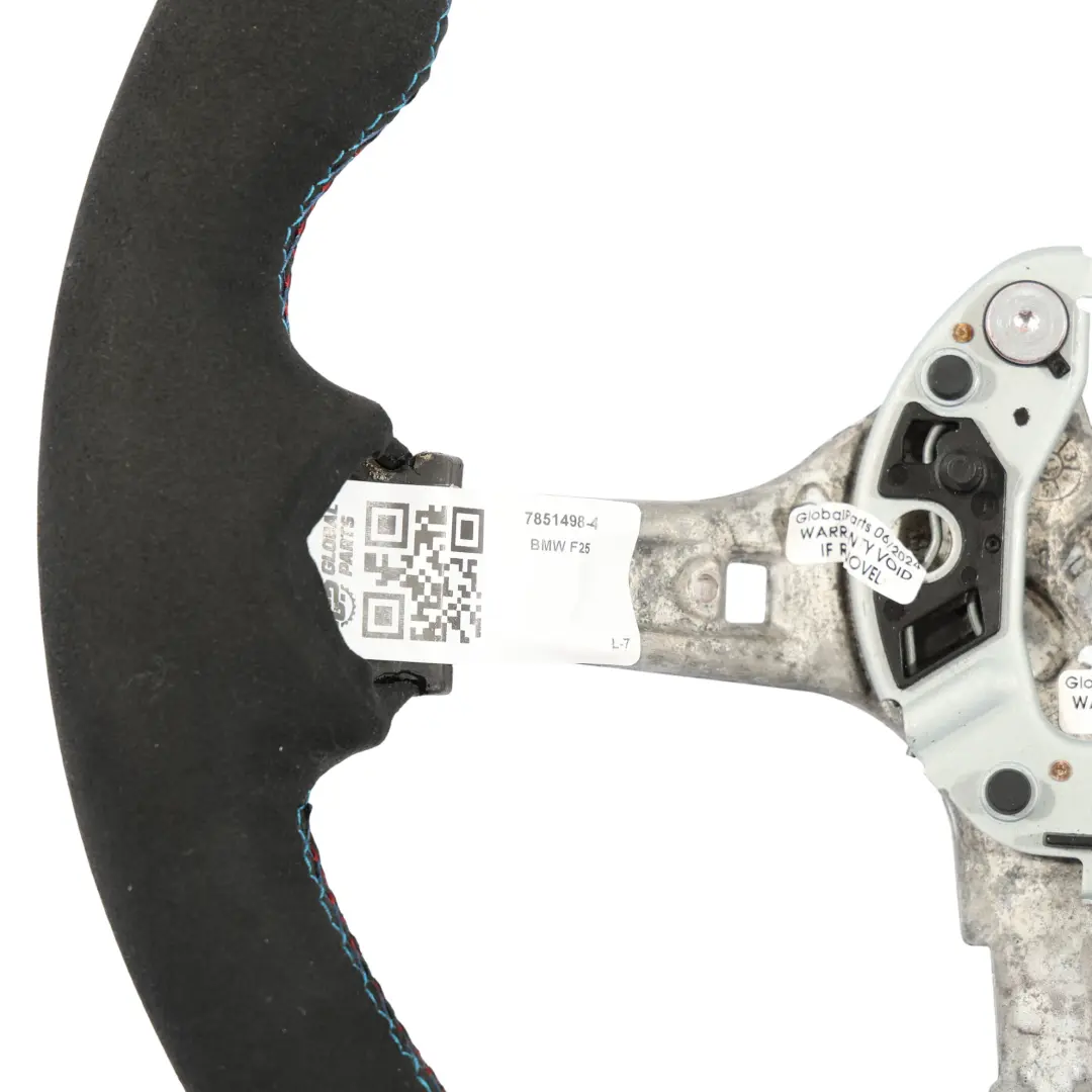 Kierownica M Sport NOWA Czarna Skóra Alcantara do BMW X3 F25 X5 F15 o numerze 7851498 BMW X3 F25 X5 F15 Kierownica M Sport NOWA Czarna Skóra Alcantara - SKU 7851498-4 - Numer Części 7851498