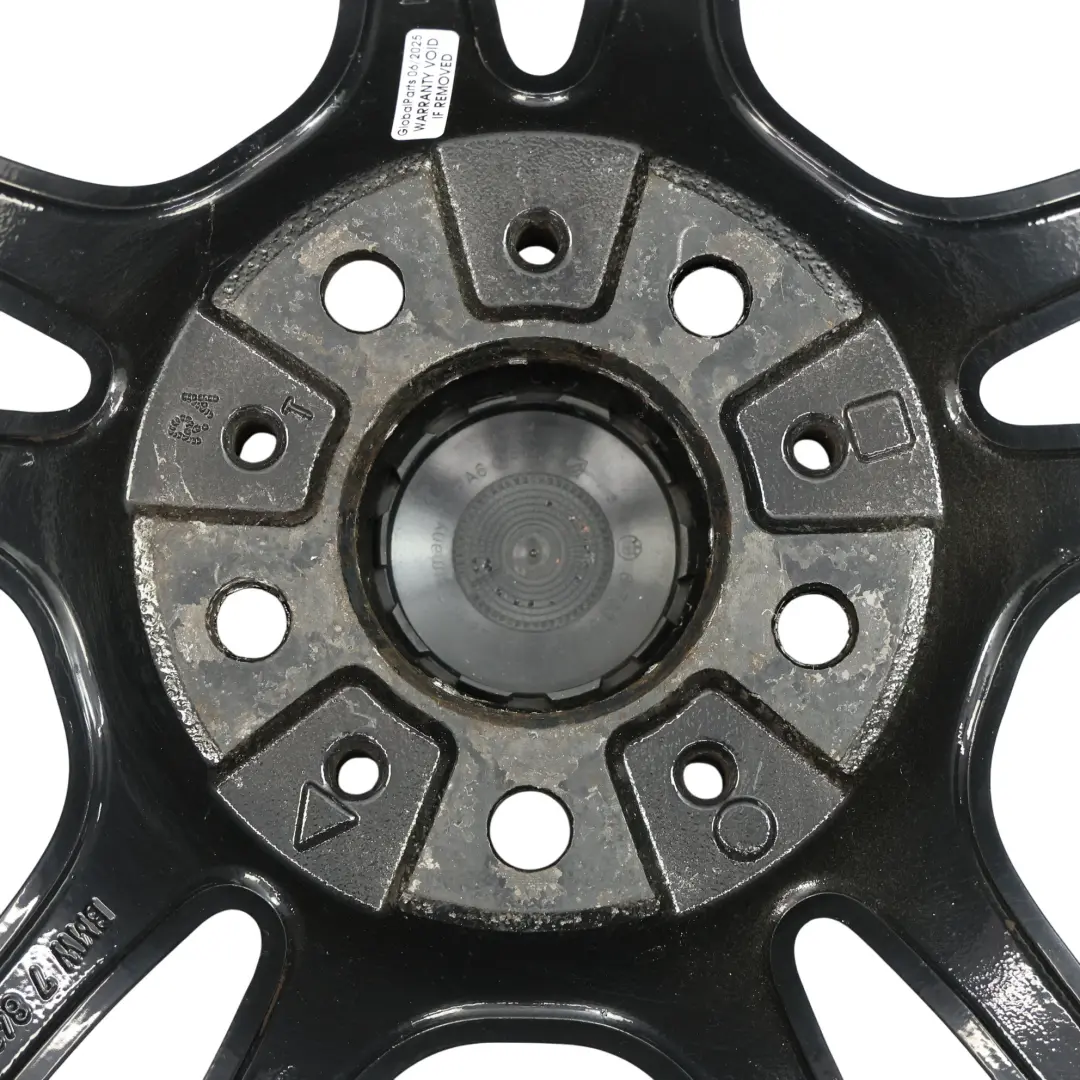 Wheel Rim BMW E81 E87 Black Front Alloy 18" M Double Spoke 261 7,5J - SKU 7891050-3 - Part number 7891050