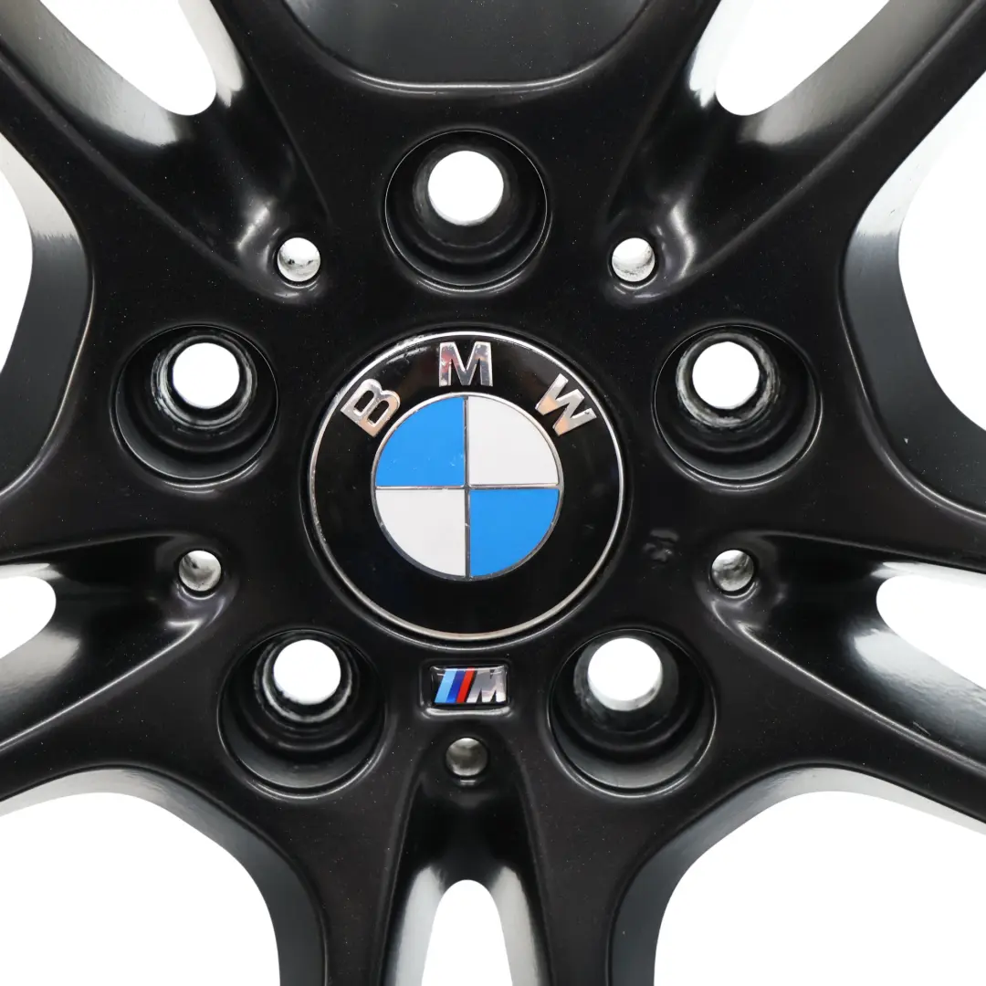 BMW E81 E87 Jante Avant Noir en Alu 18" M a Double Rayons 261 7,5J - SKU 7891050-3 - Numéro de pièce 7891050