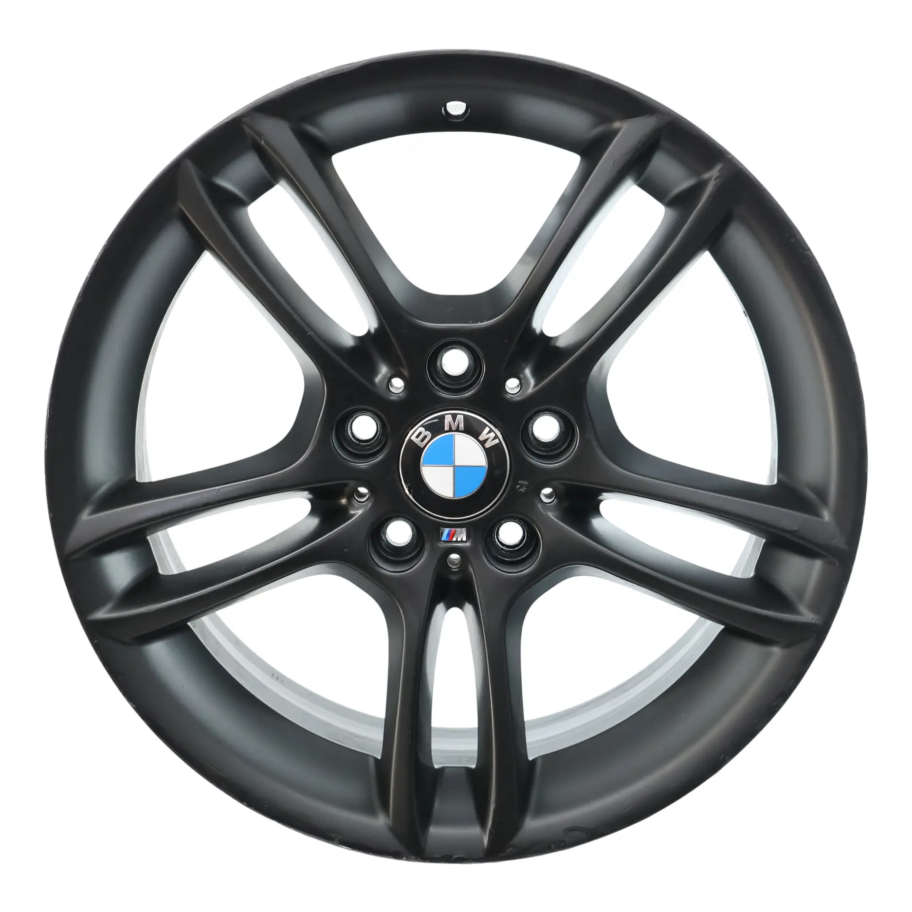 Cerchio Ruota BMW E81 E87 Nero Lega Anteriore 18" Doppie Razze 261 7,5J 7891050