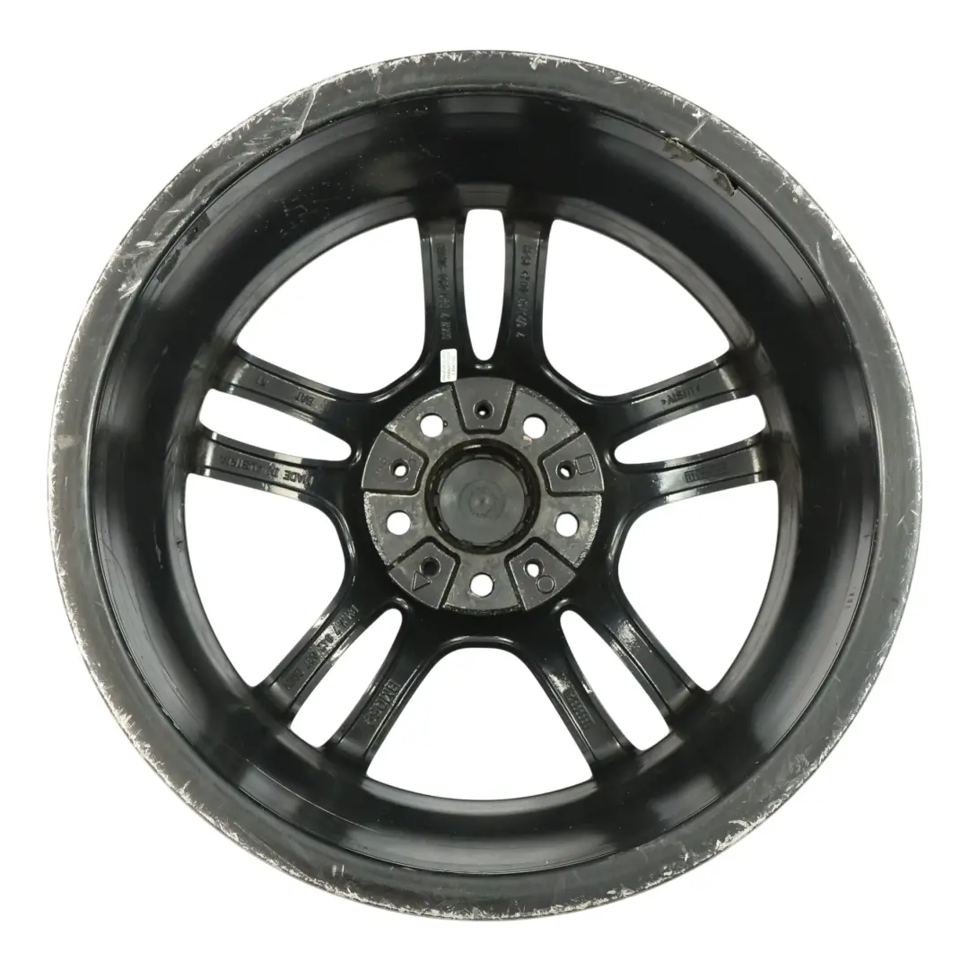 BMW E81 E87 Przednia Czarna Alufelga 18" M Double Spoke 261 7,5J - SKU 7891050-4 - Numer Części 7891050