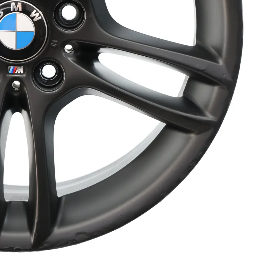 Wheel Rim BMW E81 E87 Black Front Alloy 18" M Double Spoke 261 7,5J - SKU 7891050-4 - Part number 7891050