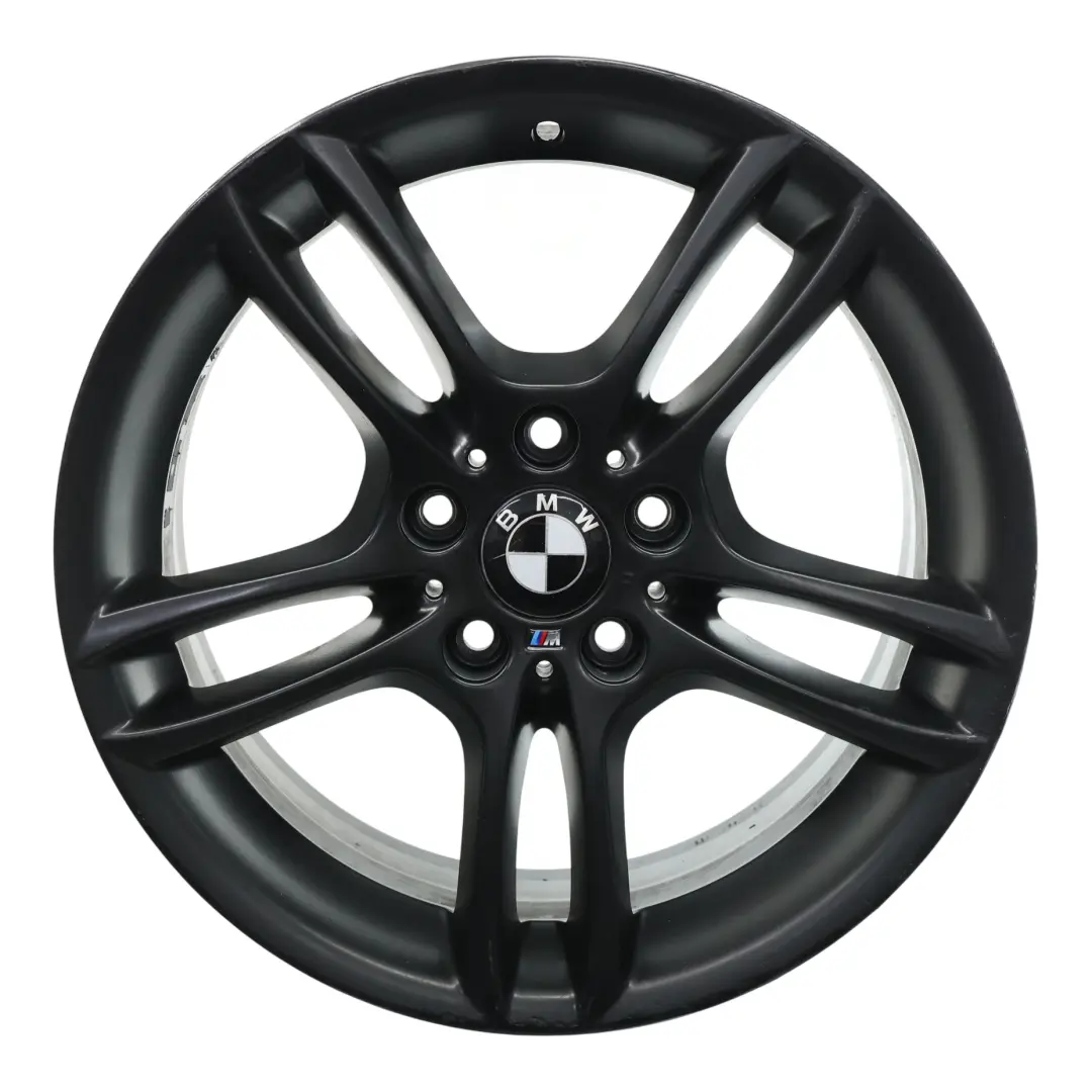 Wheel Rim BMW E81 E82 E87 Black Rear Alloy 18" M Double Spoke 261 8,5J - SKU 7891051-4 - Part number 7891051