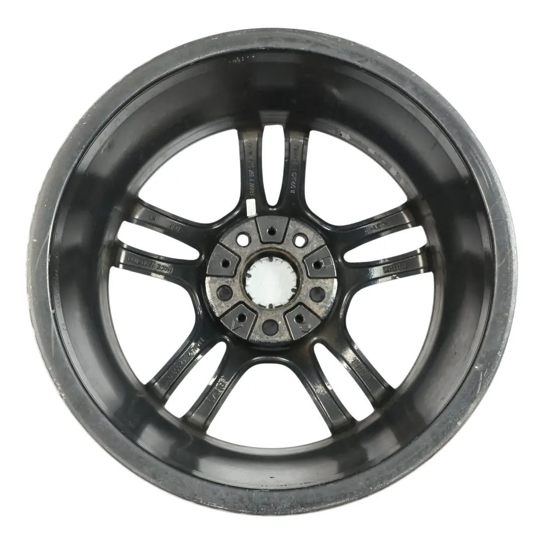 Wheel Rim BMW E81 E82 E87 Black Rear Alloy 18" M Double Spoke 261 8,5J - SKU 7891051-4 - Part number 7891051